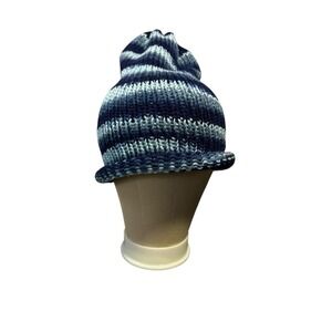 NEW knitted handmade beanie hat adult one size teens men women one layer
